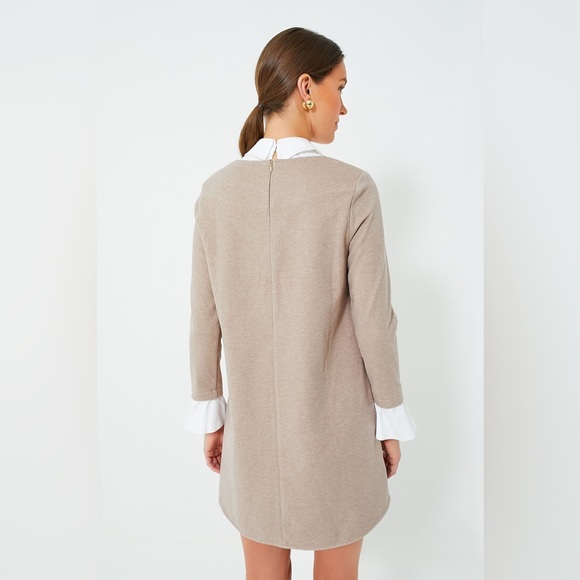 Tuckernuck Dakotah Dress Sandwhisp Layered Shirt Sweater Dress - Picture 4 of 8